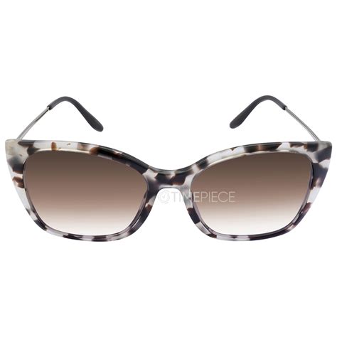 prada pr 12xs uao0a6|Prada PR 12XS UAO0A6 54mm Womens Cat Eye Sunglasses.